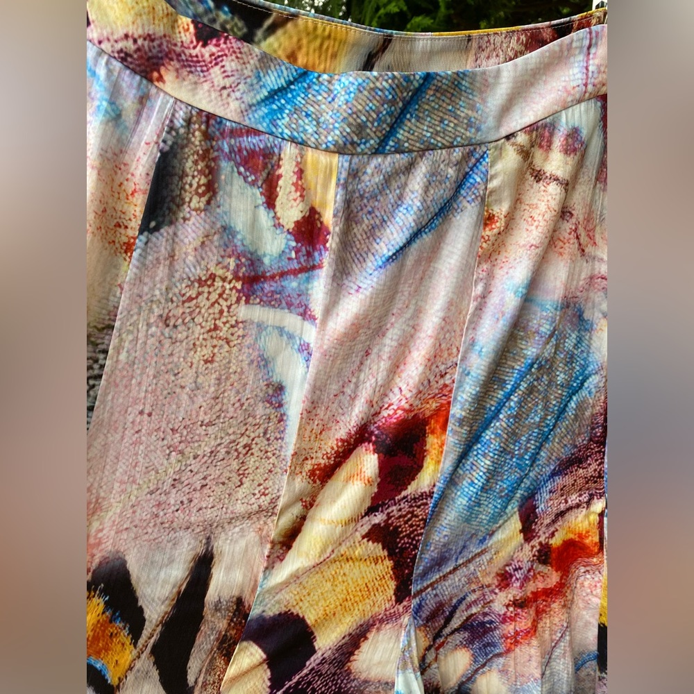 Anthropologie A-Line Midi Skirt new with tag size 0 - Picture 14 of 15